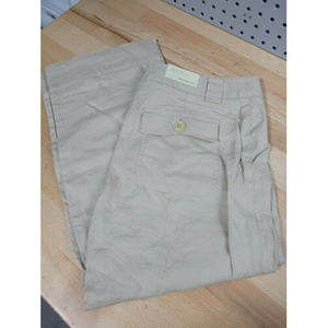 Eddie Bauer Vashon Fit Khaki Ankle Pants NEW WITH TAGS  Size Womens 10   NEW